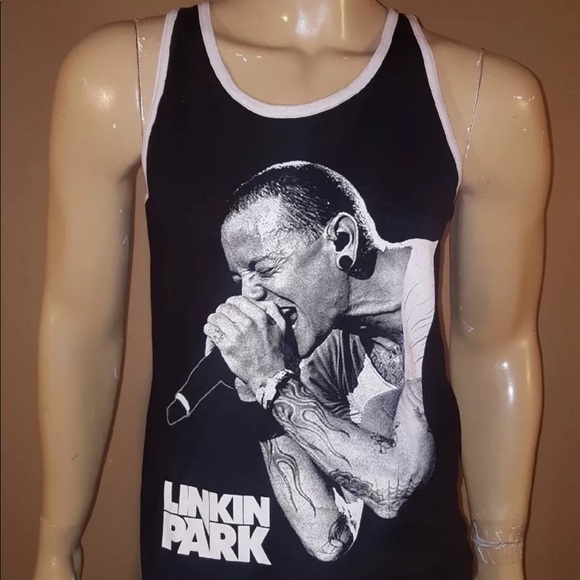 Linkin Park Chester Bennington T-Shirt or Tank BLK - Picture 6 of 7